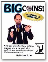 Big Coins by Michael Lair (watch video)