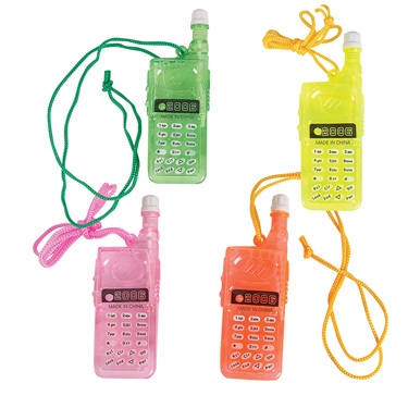 4\"Cell Phone Bubble Necklace (case of 288)