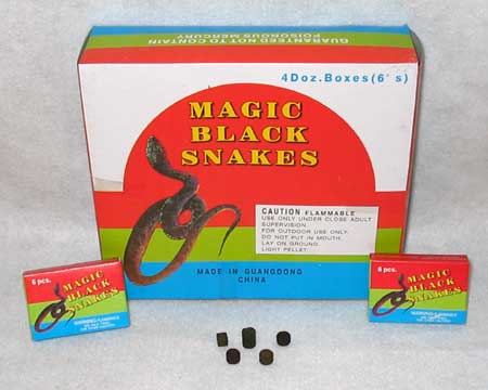 Magic Black Snakes (48 box Display)