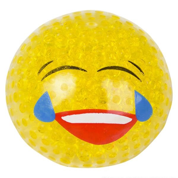 2.25" Squeezy Bead Emoticon Ball (case of 72)