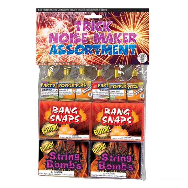 Fireworks Assortment (Case of 48 Packs)