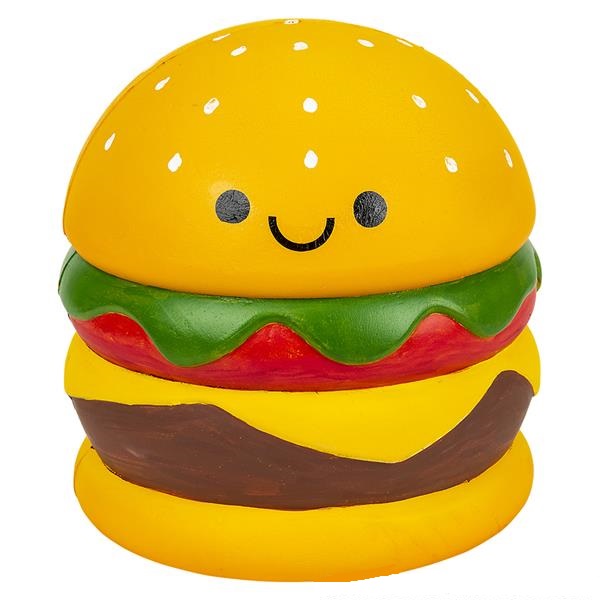 9.5" Jumbo Squish Cheeseburger (case of 6)
