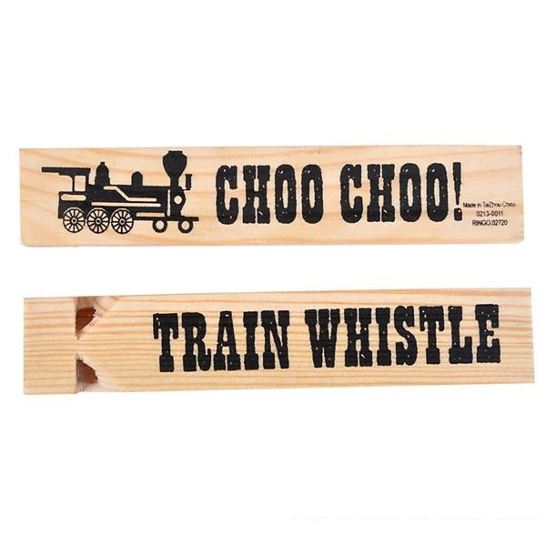 5.75" Wooden Train Whistle (case of 288)