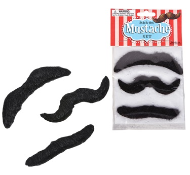3.5" Mustaches (case of 576)