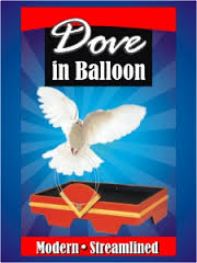 Dove in Balloon Streamlined