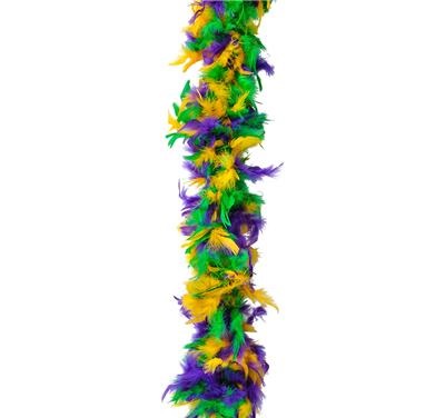 Mardi Gras Feather Boa | 1ct