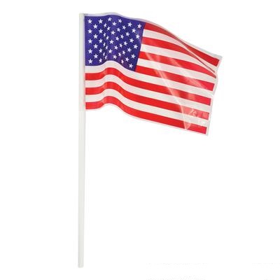 4\"x 6\" Plastic American Flag (case of 2400)