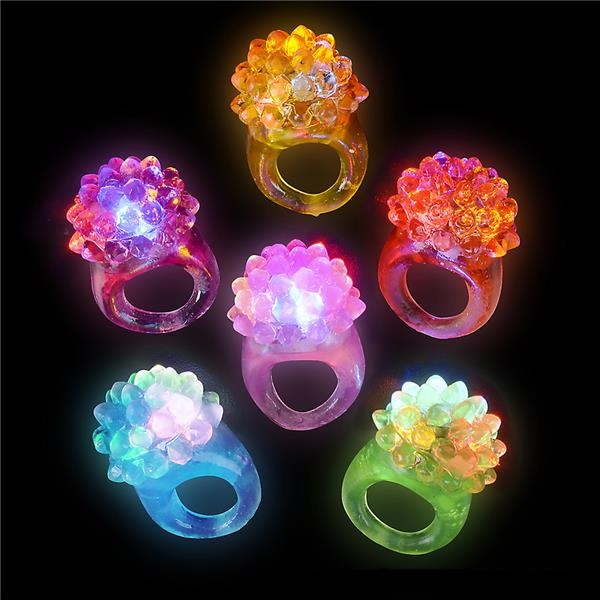 1.5" Light up Bumpy Ring (case of 288)