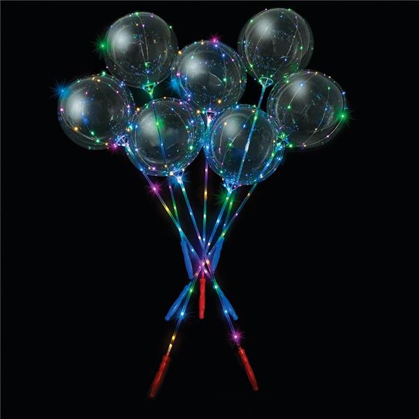 18\" Light Up Balloon Wand (case of 48)