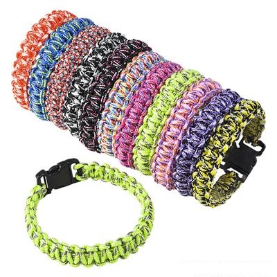 8.5\" Two Toned Paracord Bracelet (case of 288)