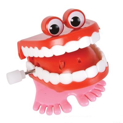 1.75\" Chatter Teeth with Eyes (case of 576)
