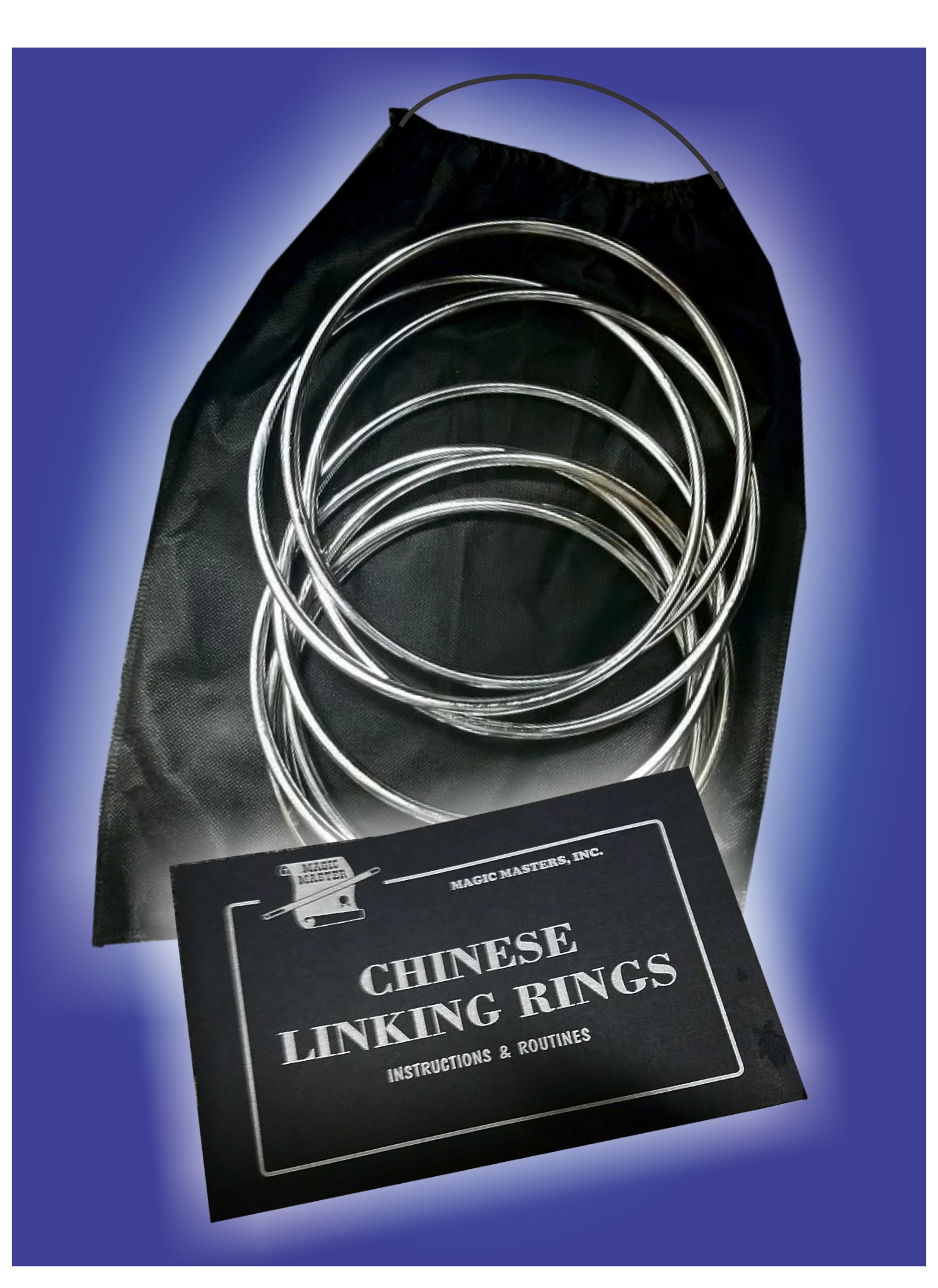 PROFESSIONAL LINKING RING SET by MAGIC MASTERS