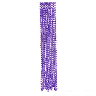 33\" 7mm Purple Beads (case of 432)