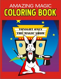 Magic Coloring Book Medium Size