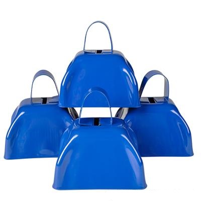 3" Blue Metal Cow Bell (case of 144)
