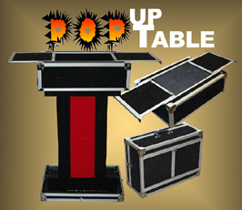 Pop Up Performers Table/Case (Watch Video)