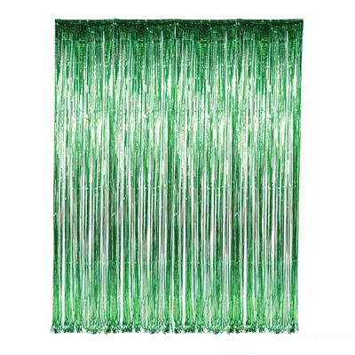 36"x 96" Green Foil Curtains (case of 48)