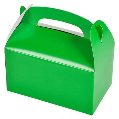 6.25\" Green Treat Box (case of 288)