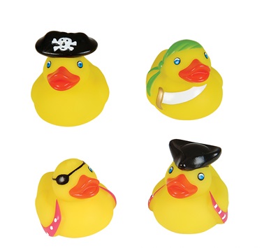 2" Pirate Ducky (case of 576)