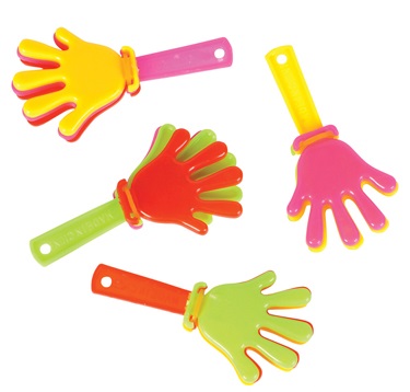 3" HAND CLAPPER (case of 3456)