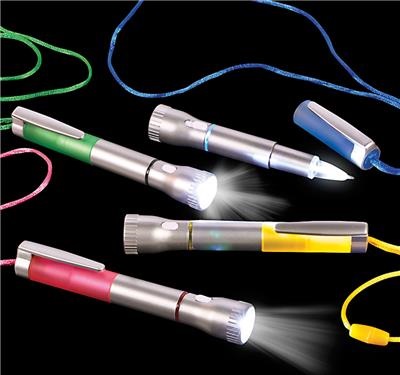 Light Up Pen with Necklace (case of 288)
