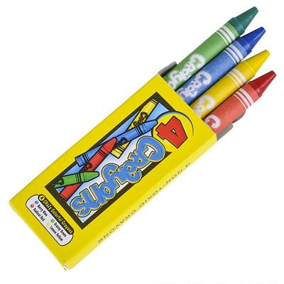 4 Pc Crayons (case of 576)