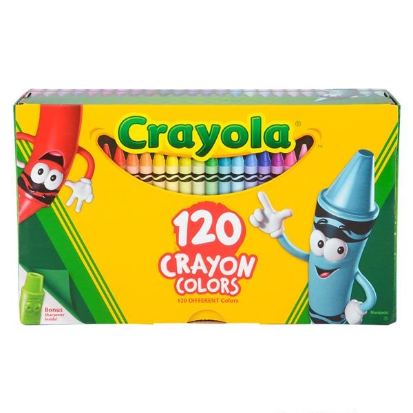 Crayola Crayons 120pc (case of 6)
