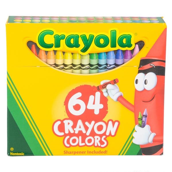 Crayola Crayons 64pc (case of 48)
