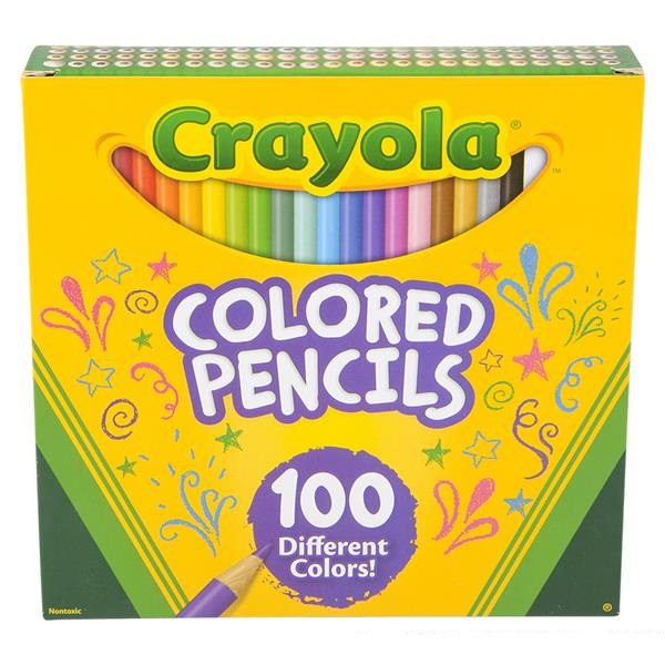 Crayola Colored Pencils 100pc (case of 12)