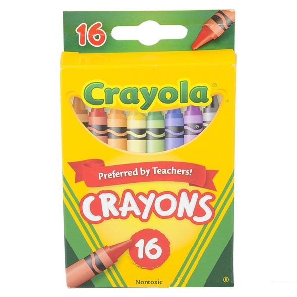 Crayola Peggable Crayons 16pc (case of 48)