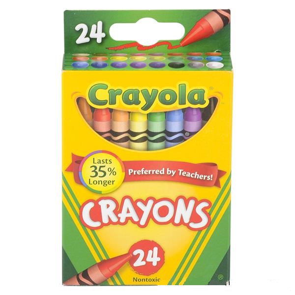 Crayola Peggable Crayons 24pc (case of 48)