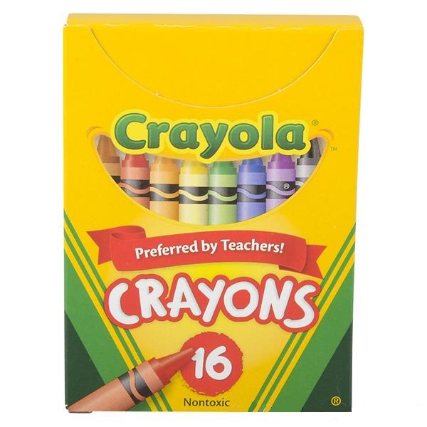 Crayola Tuck Box 16pc (case of 144)