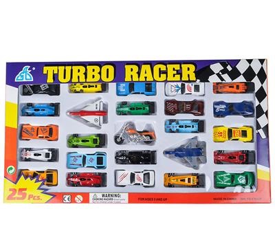25 Pc Turbo Racer Set (case of 24 sets)