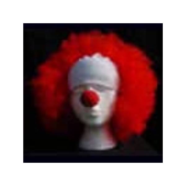 Bald Curly Clown Wigs Premium