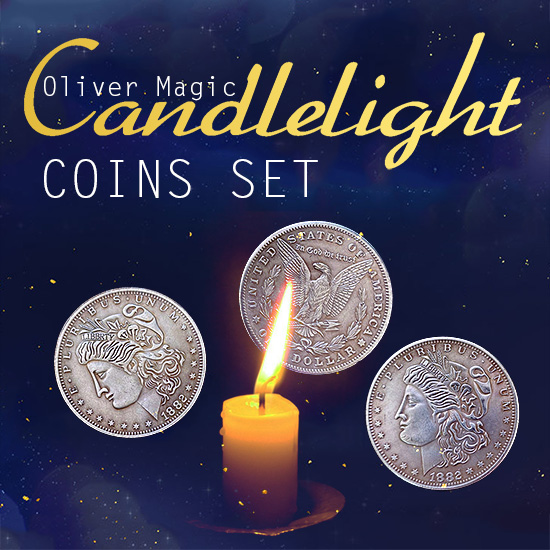 Candlelight Coins Set by Oliver Magic (watch video)