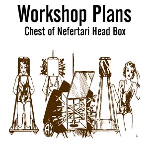 Chest of Nefertari Head Box Plans