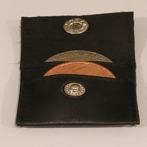 Coin Set Pouch Leather