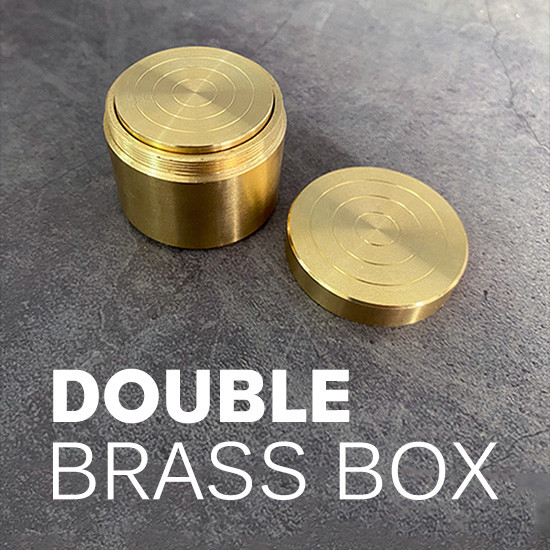 Double Brass Box by Oliver Magic (watch video)