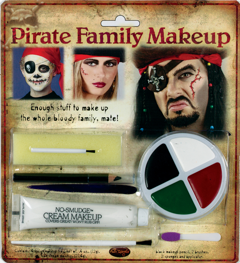 Pirate Family Makeup Kit