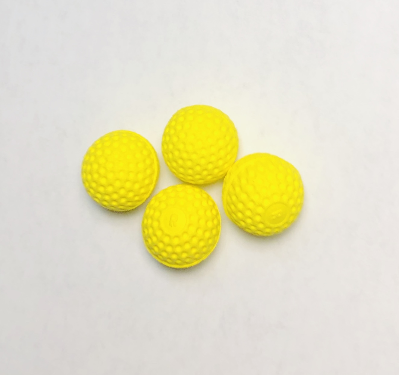 Neon Gripper Combo Chop Cup Balls Set of 4 by Timco Magic (watch video)