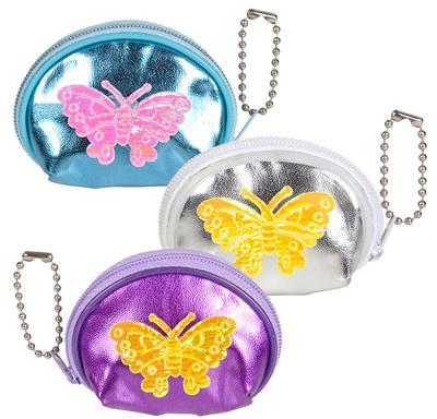 2.75" BUTTERFLY PURSE KEYCHAIN (720 Pieces)