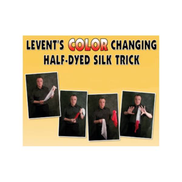 Levents Half Dyed Silk Trick w/ DVD (watch video)