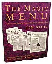Magic Menu: Years 1 through 5 by Jim Sisti