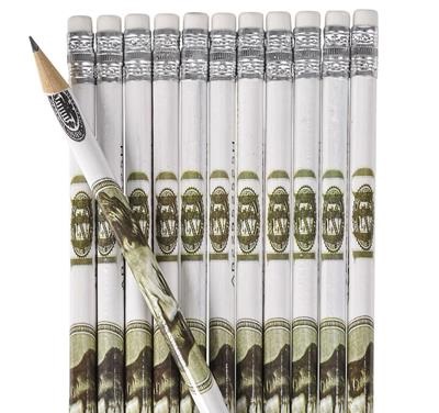 7.5" $100 Bill Pencil (case of 1440)