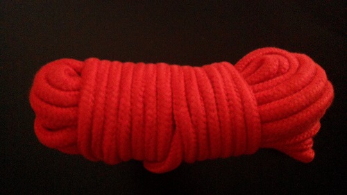 Magicians Rope 30 foot Red