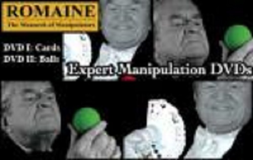 Card and Billiard Ball Manipulations Romaine (2 DVD Set)