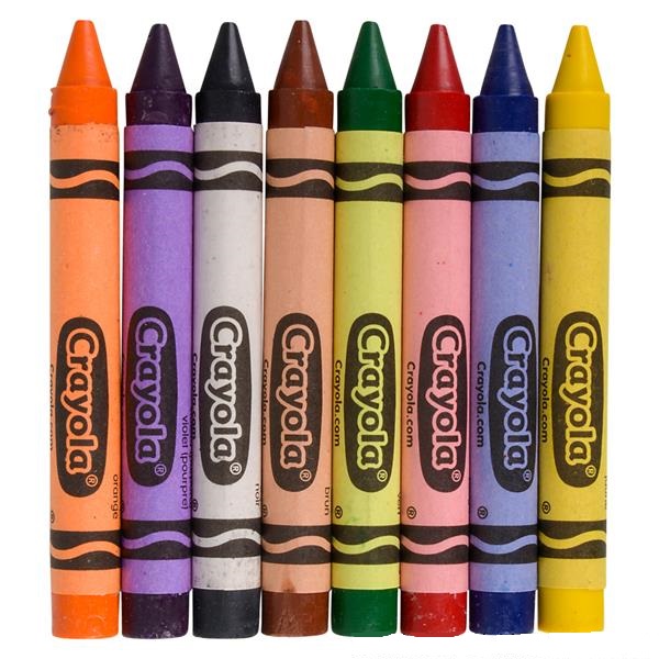Crayola Large Crayons Tuck Box 8pc (case of 144)