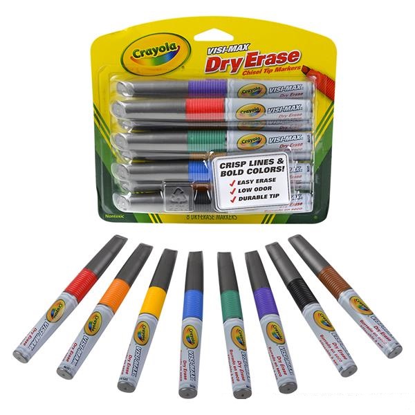 Crayola Metallic Markers 8pc (case of 24)