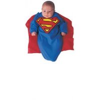 Deluxe Superman Bunting Infant Costume