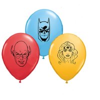 5 inch Round Justice League Faces